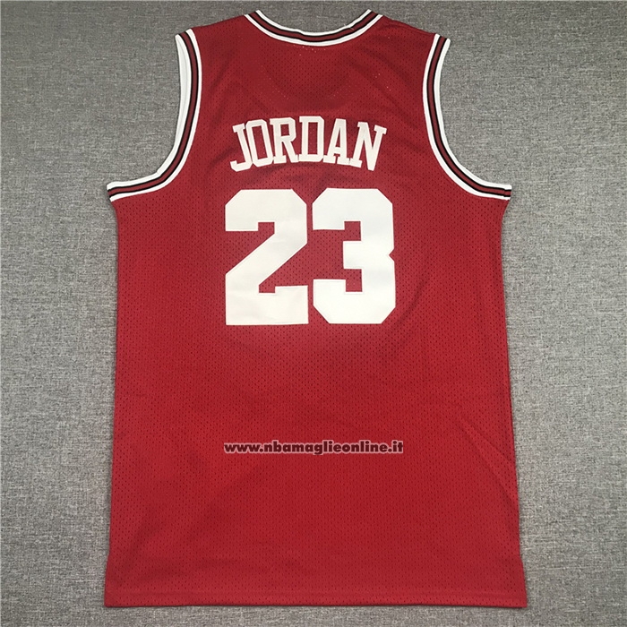Maglia Chicago Bulls Michael Jordan #23 Juic Wrld X BR Rosso